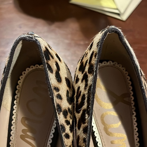 Sam Edelman leopard print heels, 9m - Picture 8 of 15